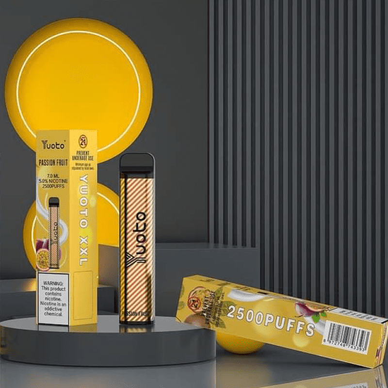 Yuoto Passion Fruit 2500 Puffs XXL Disposable Vape