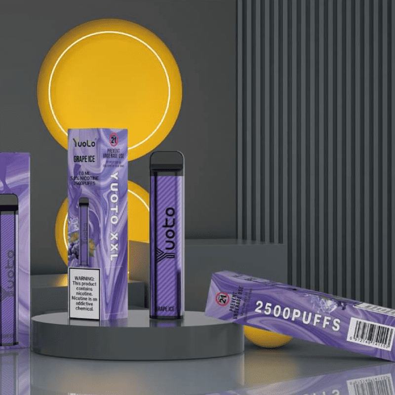Yuoto Grape Ice 2500 Puffs XXL Disposable Vape